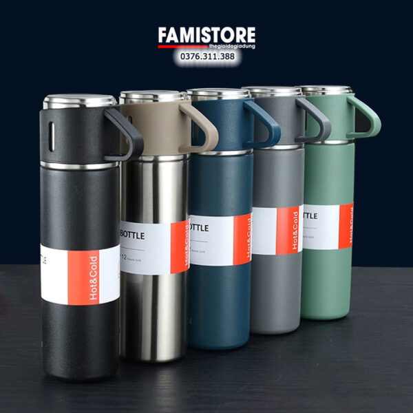 Bình Giữ Nhiệt Vacuum Bottle INOX 304 500ml