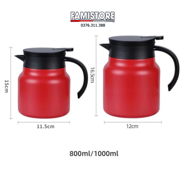 Bình pha trà giữ nhiệt 1000ml