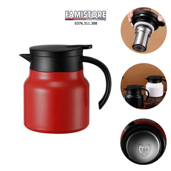 Bình pha trà giữ nhiệt 1000ml
