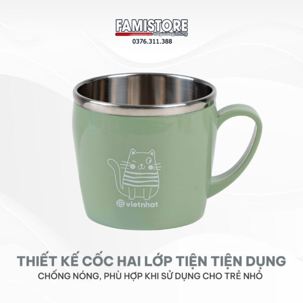 Cốc giữ nhiệt inox cao cấp