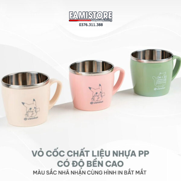 Cốc giữ nhiệt inox cao cấp