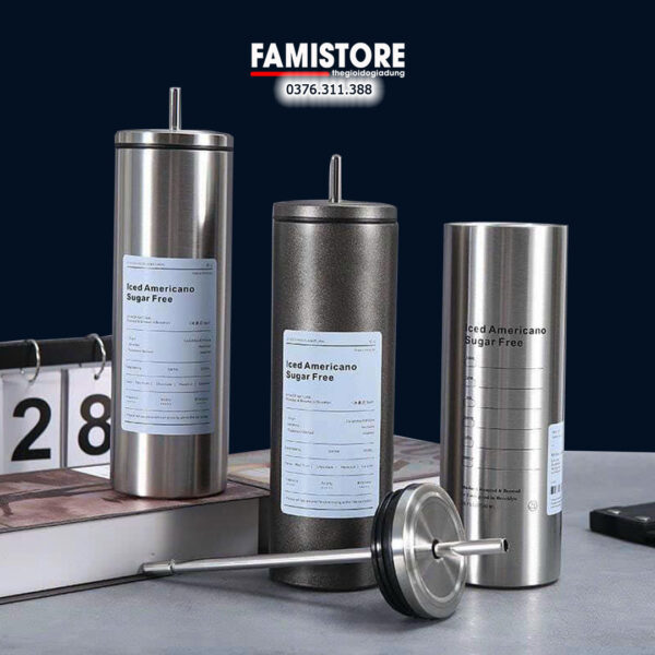 Cốc latte mỏng 600ml, inox bền đẹp