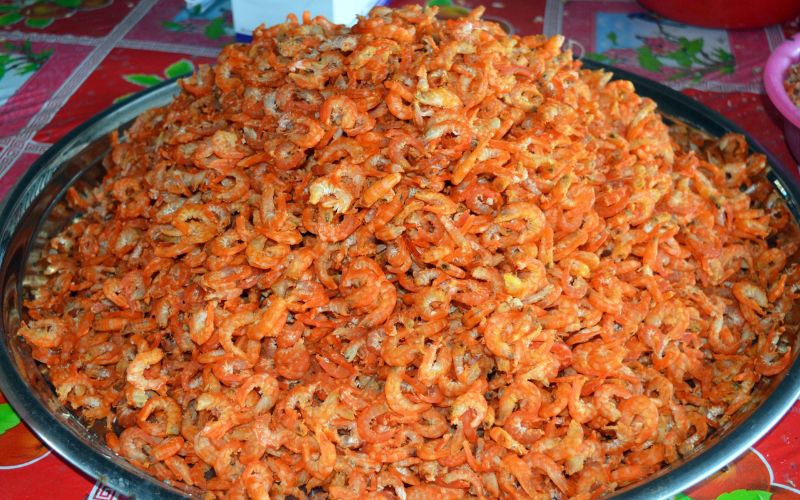 Tôm sấy - Cà Mau
